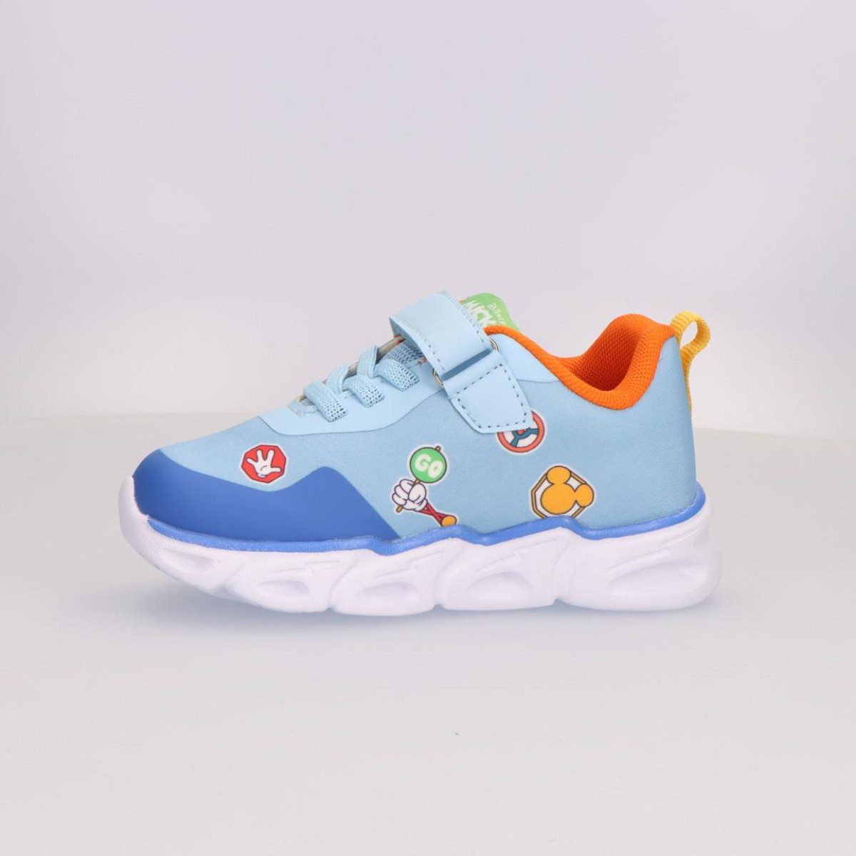 Disney Mickey Mouse Kinder Sportschuhe mit Lichteffekt leichte Sohle Sneaker (Packung)