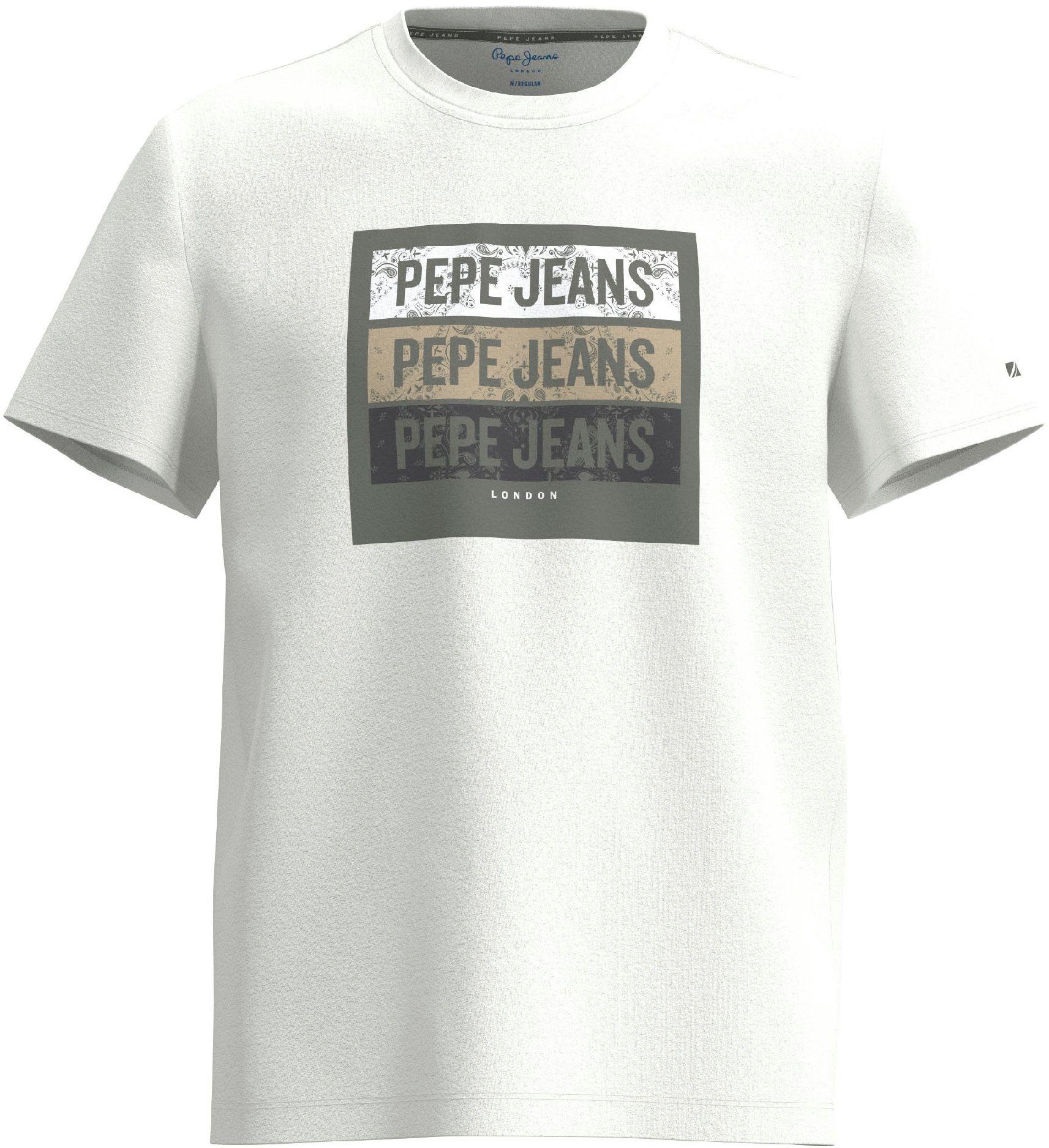 weiß Pepe ACEE T-Shirt Jeans