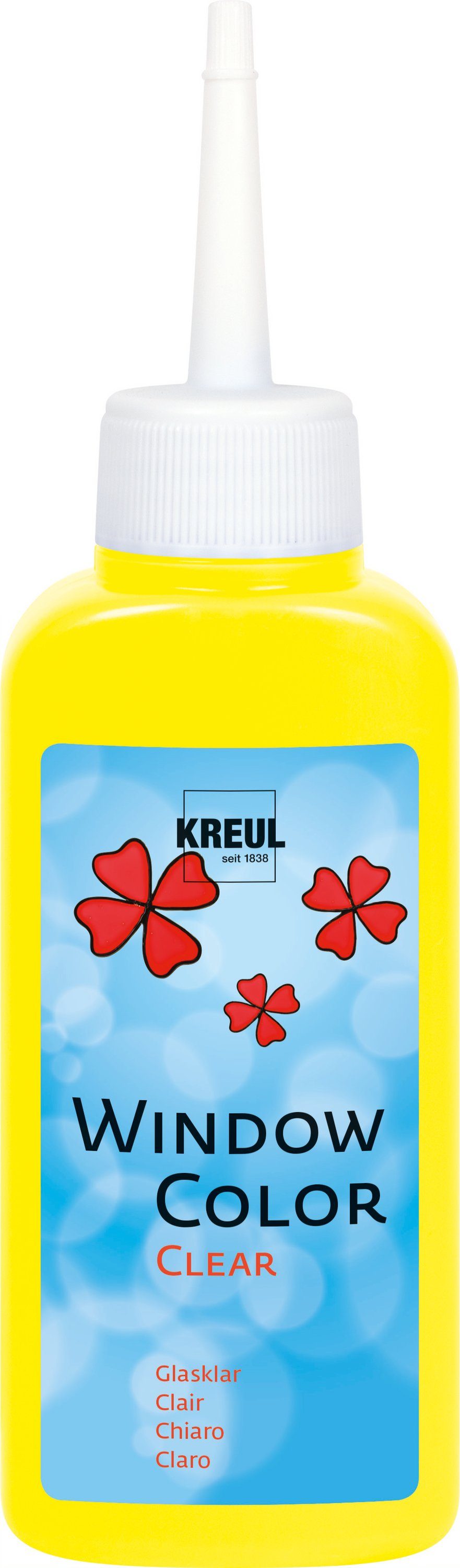 Fenstersticker, Kreul, 80 ml Gelb