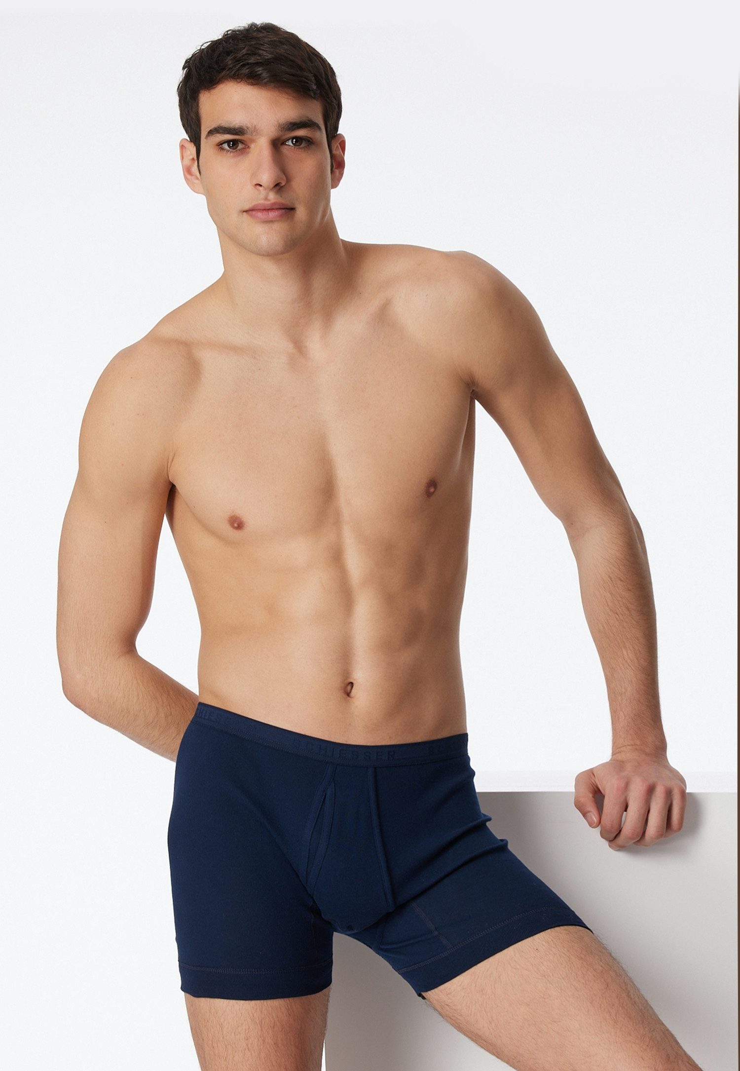 Schiesser Slip Original Classics mit Eingriff, Feinripp, ohne störende Seit günstig online kaufen