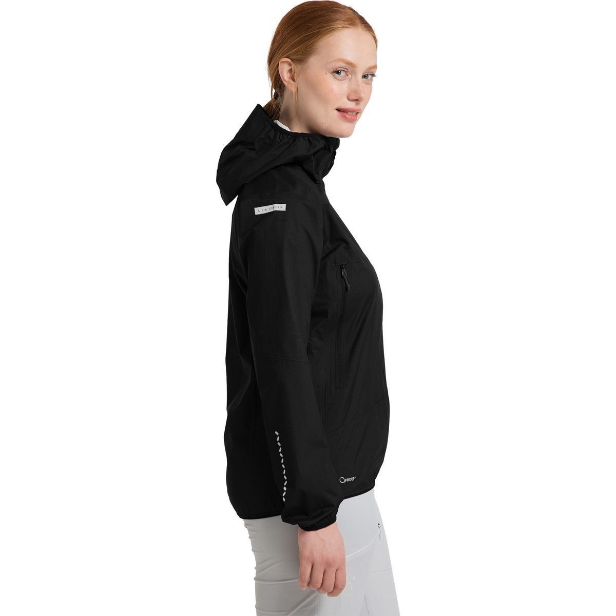 Haglöfs Outdoorjacke L.I.M Proof Jacket Women Leichte, atmungsaktive Damenjacke für Trekking und Wandern mit – Bild 3 von 5