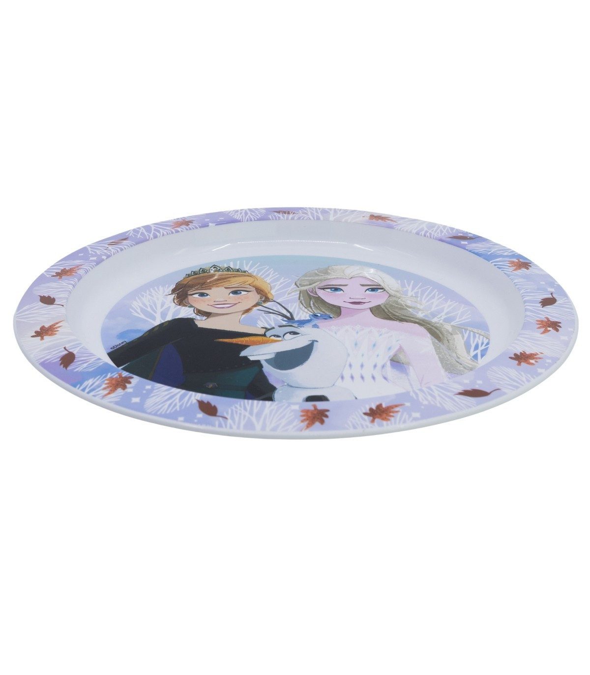 Disney Frozen Brotteller Kinder Teller Mikrowellengeeignet für zu Hause