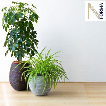 Nova Forma Bodenschutzmatte PET, - transparente Schutzmatte für Hartböden - 100% recyclebar - nachhaltige Bürostuhlmatte - Größe wählbar