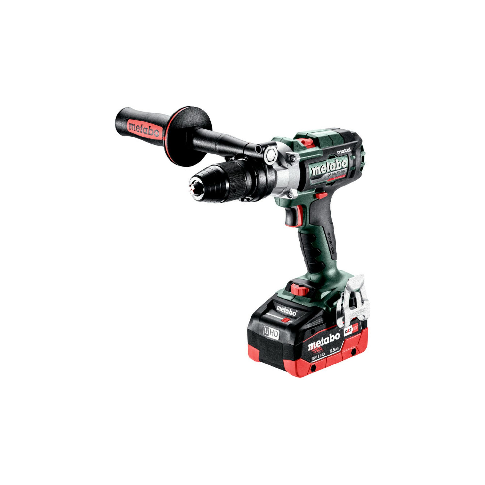 metabo Akku-Schlagbohrschrauber Metabo Akku-3-Gang-Schlagbohrschrauber SB 18 LTX-3 BL I Metal metaBOX
