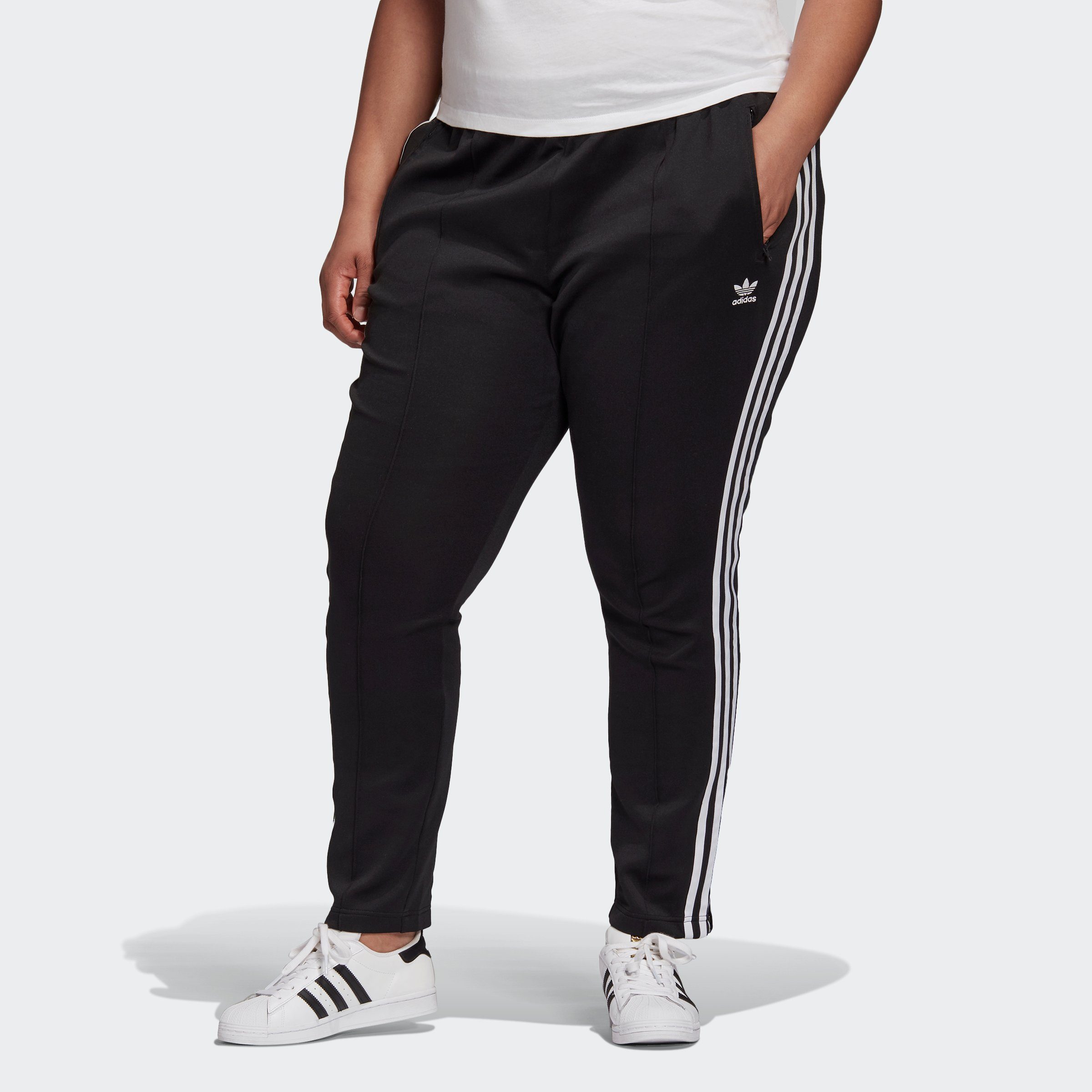 BLACK/WHITE SST (1-tlg) PANTS adidas PB Trainingshose Originals