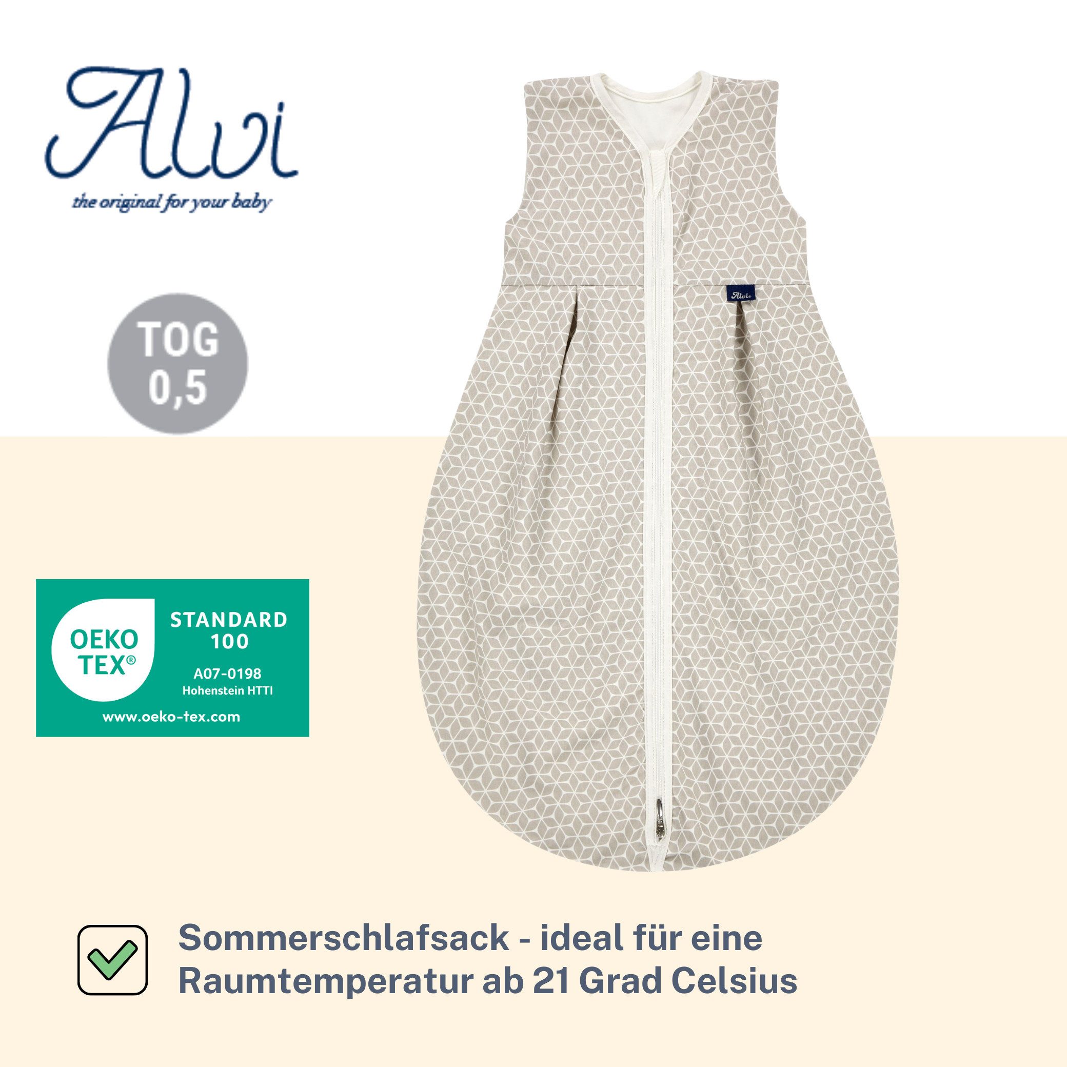 Alvi® Babyschlafsack Mäxchen Sommer Schlafsack light günstig online kaufen
