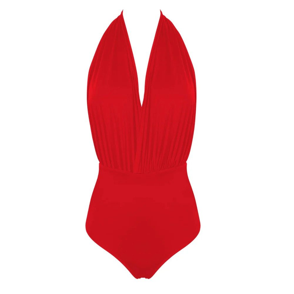 SEA ME SWIM Badeanzug ST.TROPEZ II Swimsuit - red