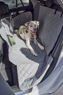 LOOPdogs Tier-Autoschondecke NIMM MICH MIT - Hundematte für die Auto-Rückbank