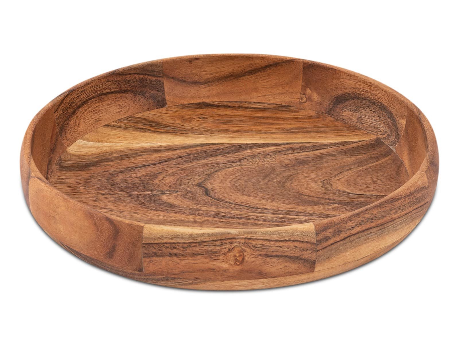 Dekoschale Holzschale Deko Schale Obstschale Holz ø30cm lebensmittelecht Akazie m