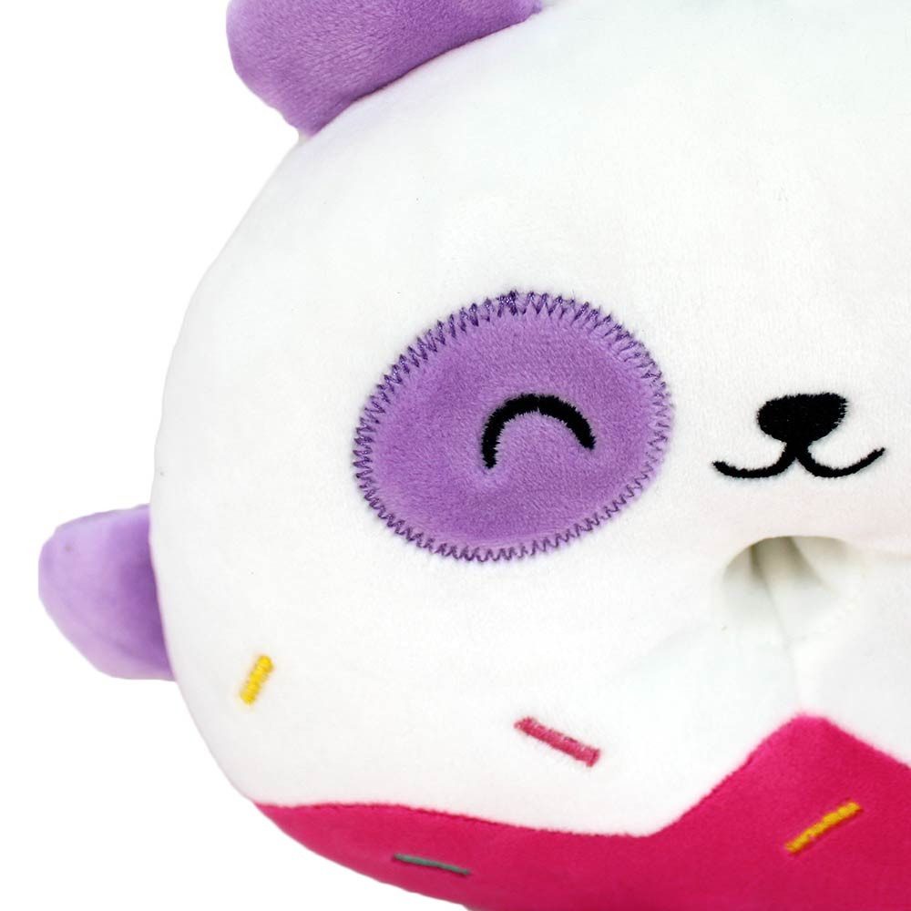 PMS Tierkuscheltier Kawaii Donut Kuscheltier mit Gesicht - ca. 18 cm