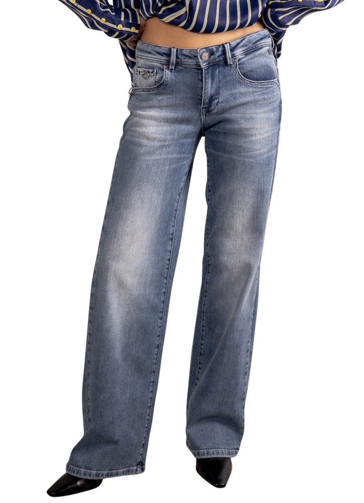 Freeman T. Porter Schlagjeans Agatha stretch Denim midolo