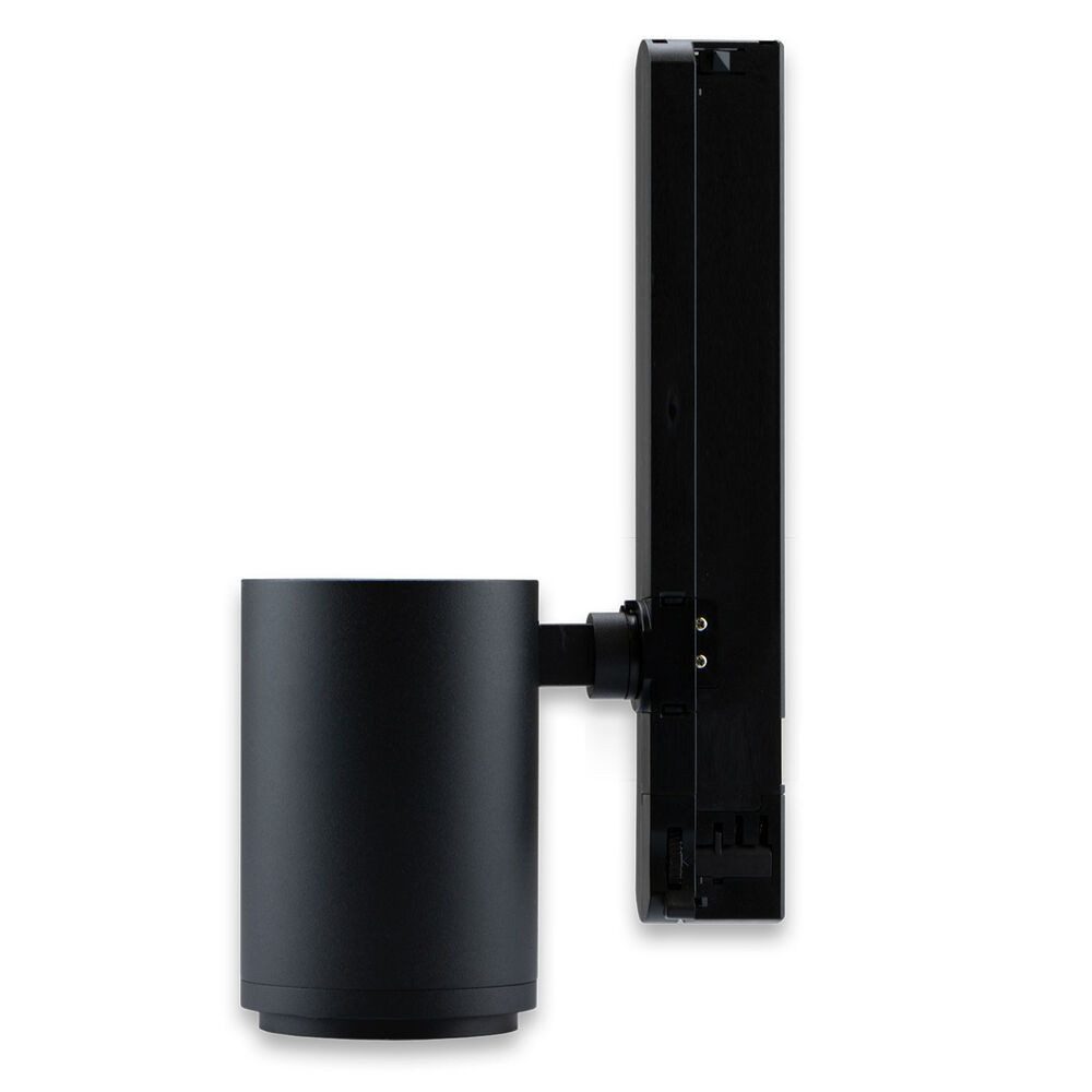 ISOLED Stromschienensystem schwarz, rund, warmweiß, 4300lm, Hochvolt, ø86mm, 12.8012 cm