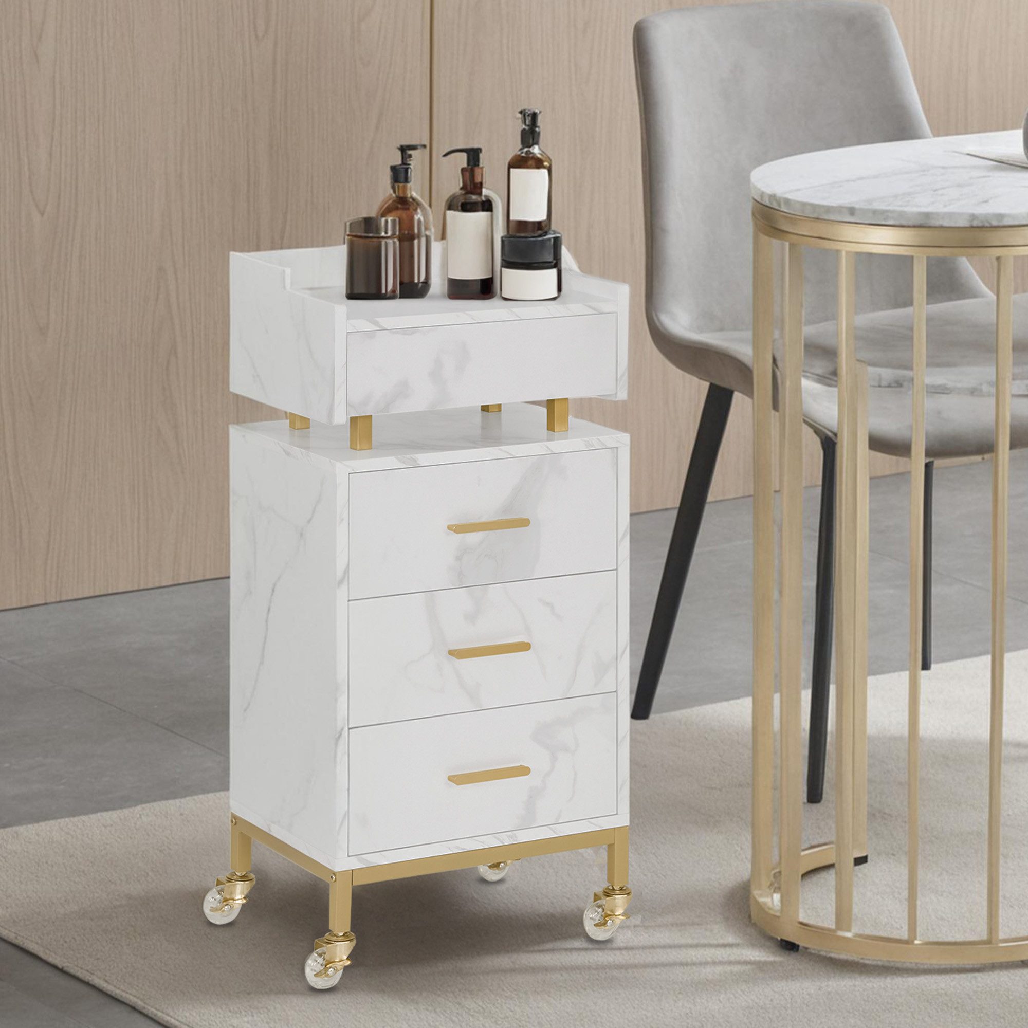 MCombo Servierwagen M MCombo Servierwagen mit Schubladen, Rollwagen, Arbeit günstig online kaufen