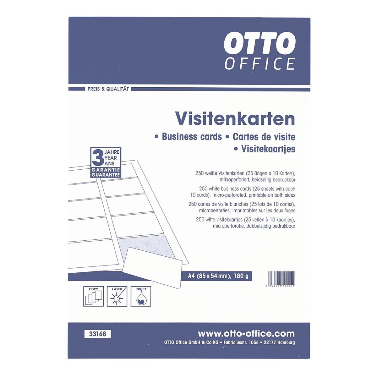Otto Office Visitenkarten