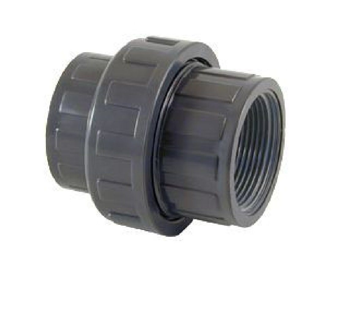 Cepex Wasserrohr Cepex 3/3 PVC Kupplung 50 x 1½" eine Seite Innengewinde