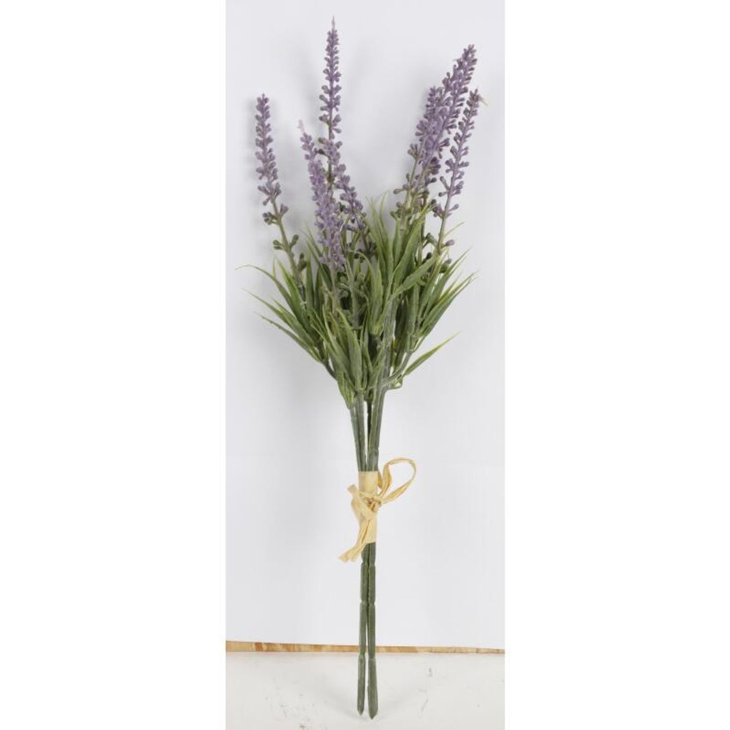 Kunstpflanze 24x Künstlicher Lavendel Kunstpflanzen Blumen Innendekoration Wohnzimm, BURI