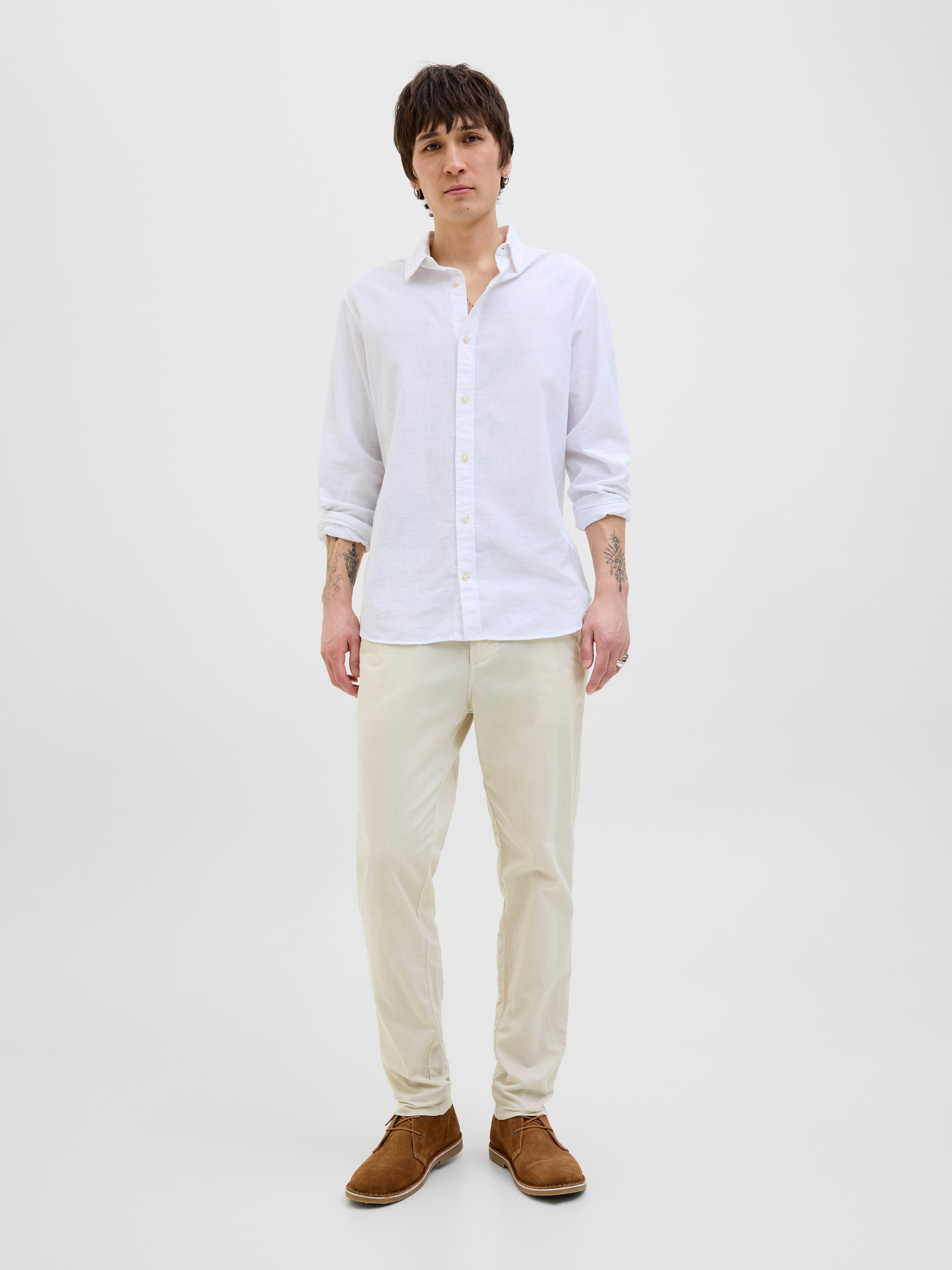 Jack & Jones Chinohose JPSTACE SUMMER CHINO PANT SN mit Reißverschluss – Bild 4 von 5