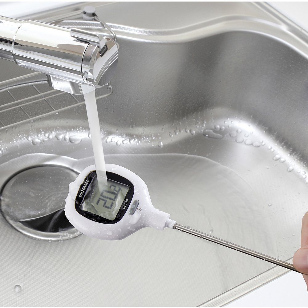 VOLTCRAFT Kochthermometer VOLTCRAFT DET4R Einstichthermometer Messbereich Temperatur -20 bis 25