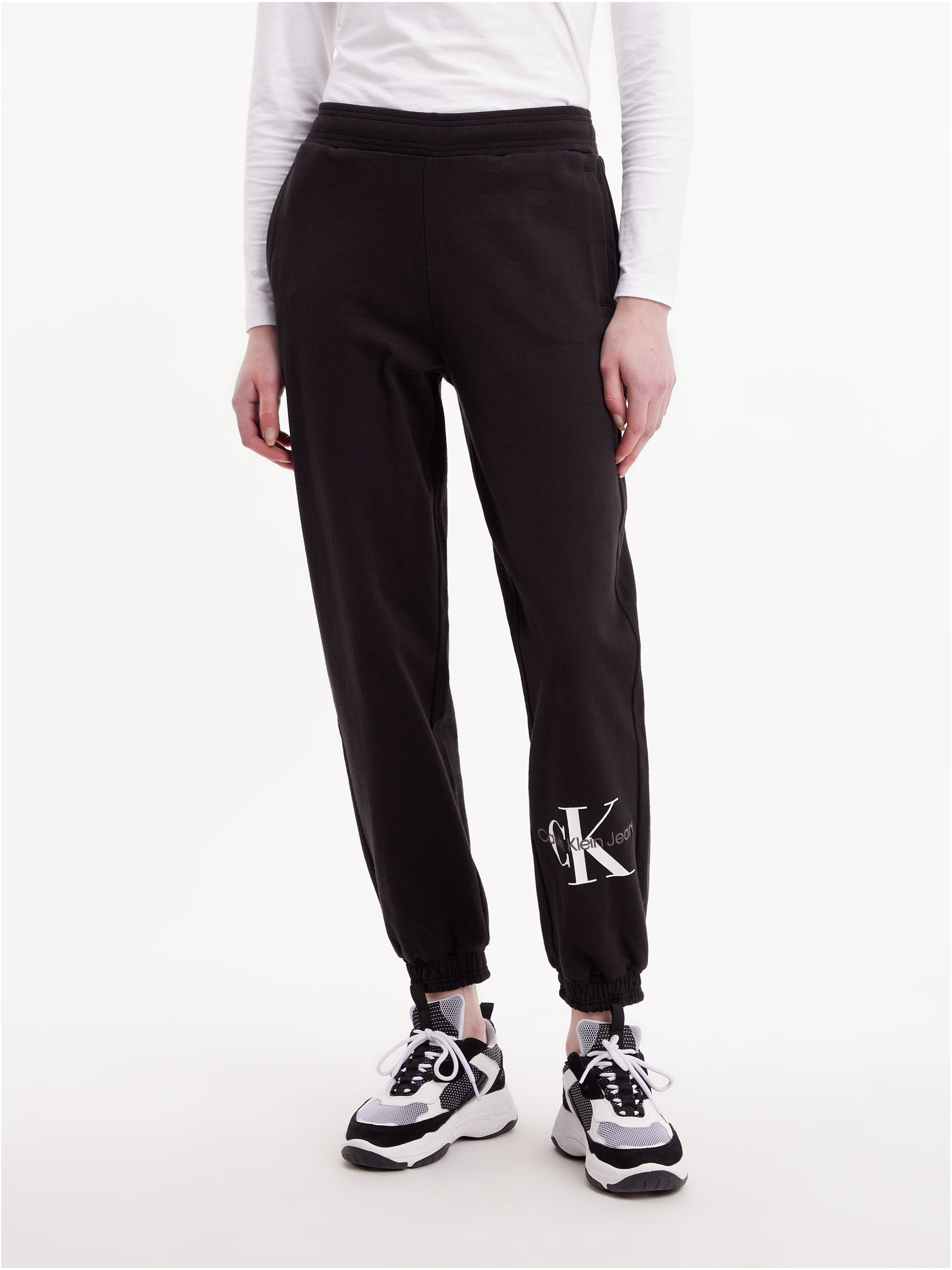 Calvin Klein Jeans Sweathose ARCHIVAL MONOLOGO JOG PANTS mit Calvin Klein  Monogramm vorne am Beinabschluss | Jerseyhosen