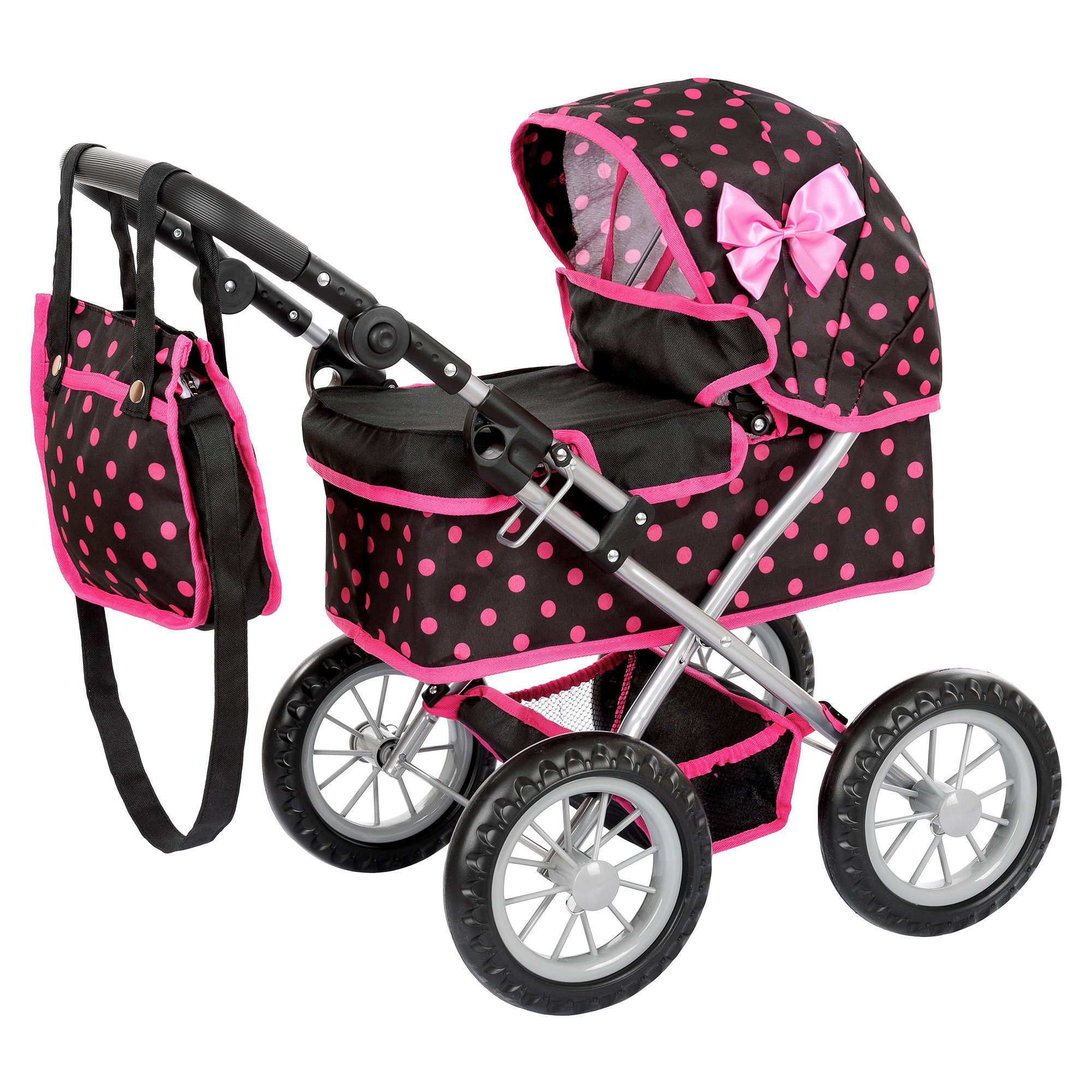 Puppenwagen Puppenwagen ab 2 Jahre, Kinderwagen Puppen