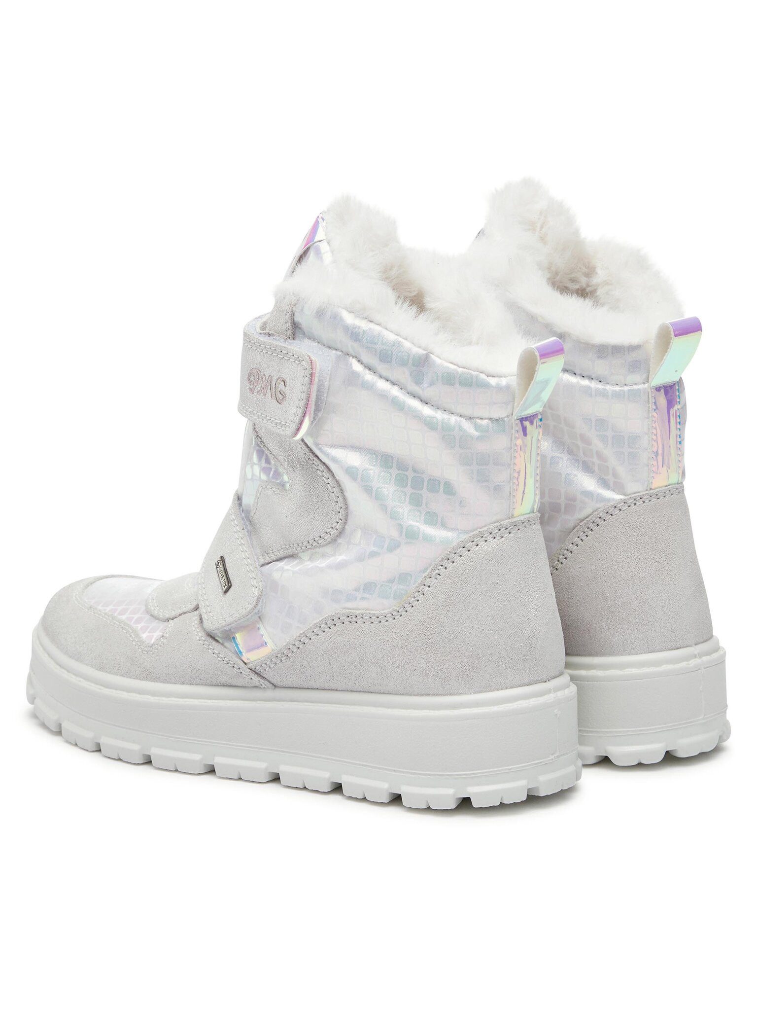 Primigi Schneeschuhe GORE-TEX 4873000 D Argento/Iridesc Schnürschuh