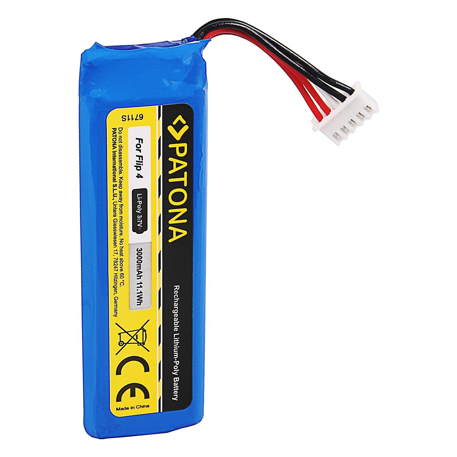ARLI Akku passend für JBL Flip 4 / Flip4 IIII Special Edition GSP872693 01 Akku 3000 mAh (1 St)