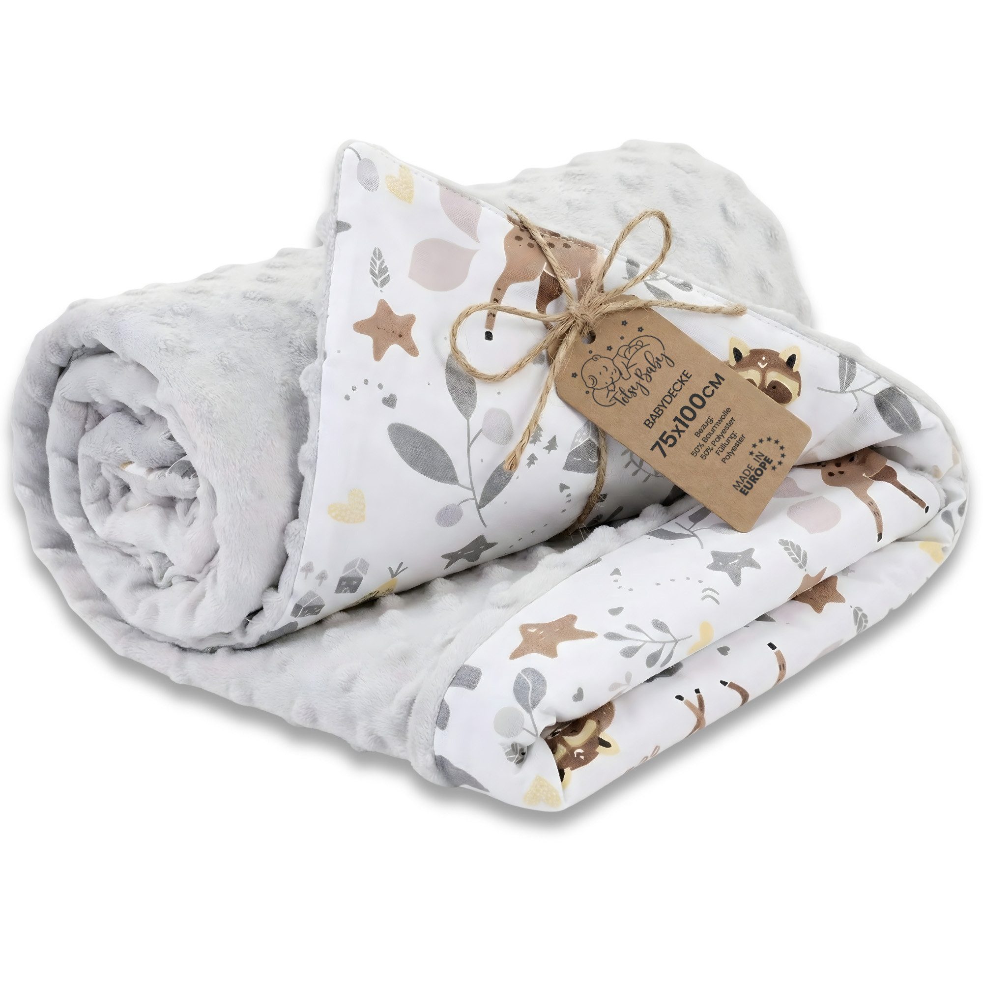 Babydecke Kuscheldecke Baby Decke - Kinderdecke Kinderwagen Blanket Babydecken, Totsy Baby