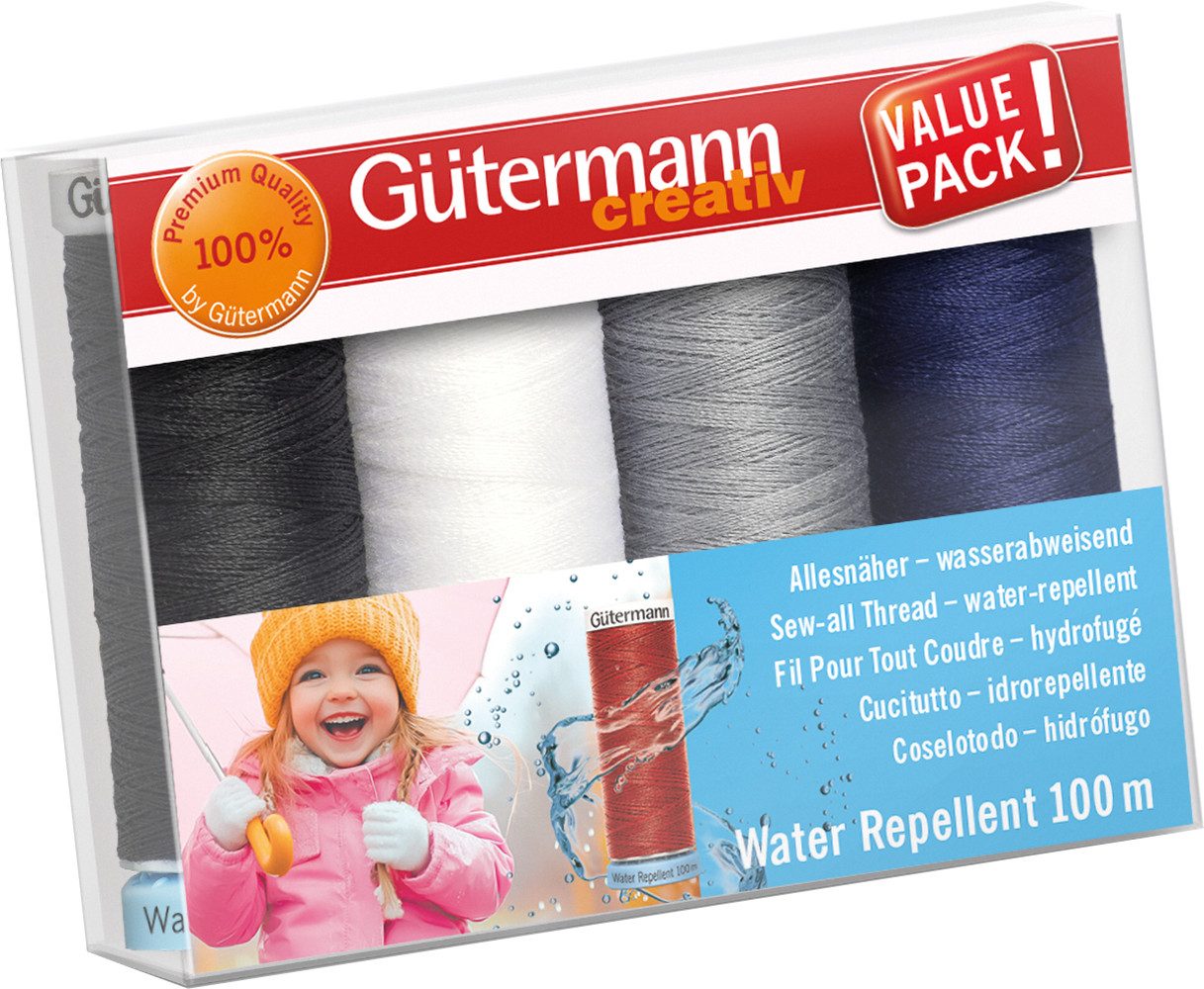 Gütermann Gütermann Nähfaden-Set Allesnäher 'Water Repellent Nähgarn