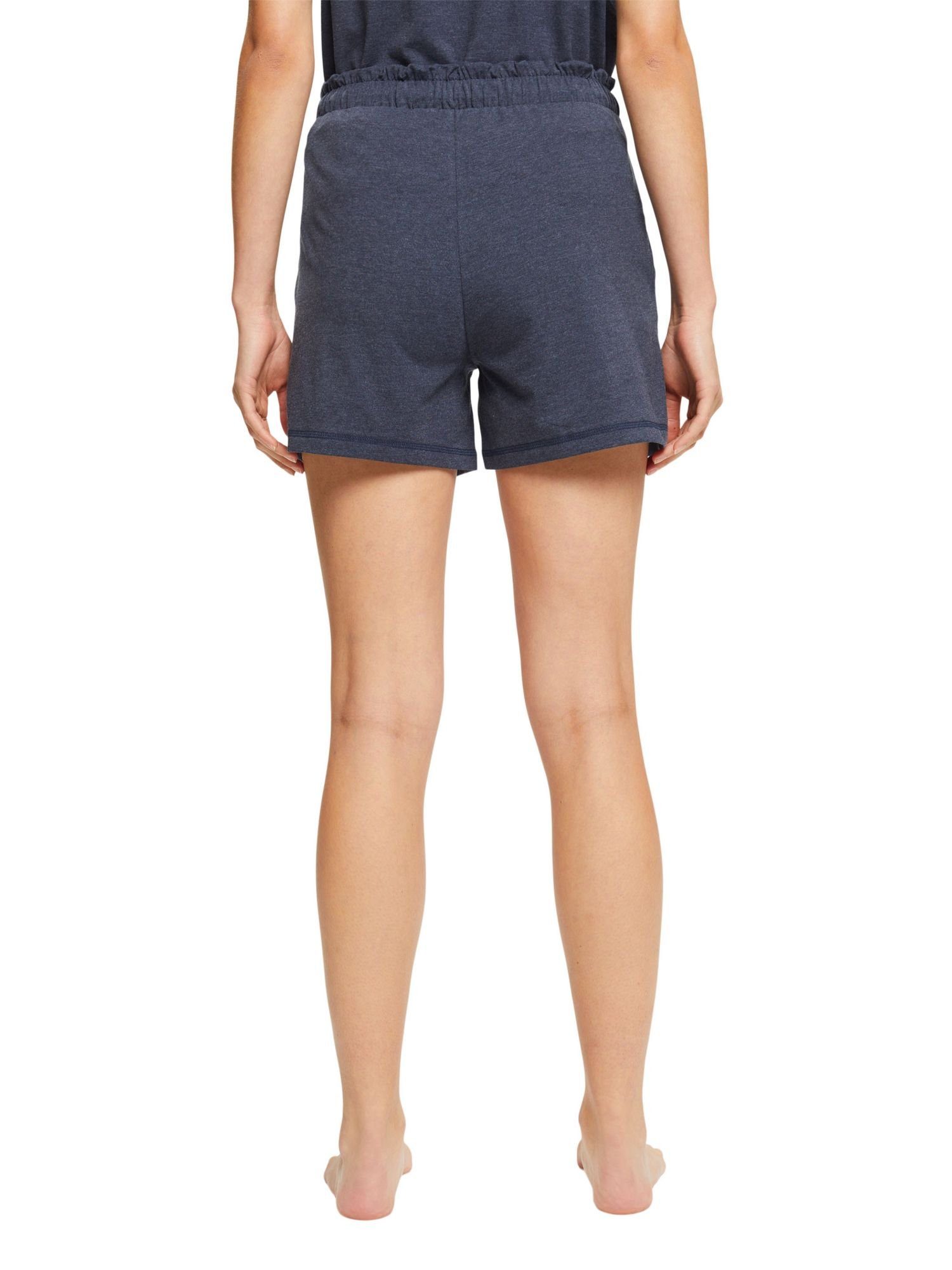 NAVY Bund elastischem Jersey-Shorts Esprit mit Schlafhose
