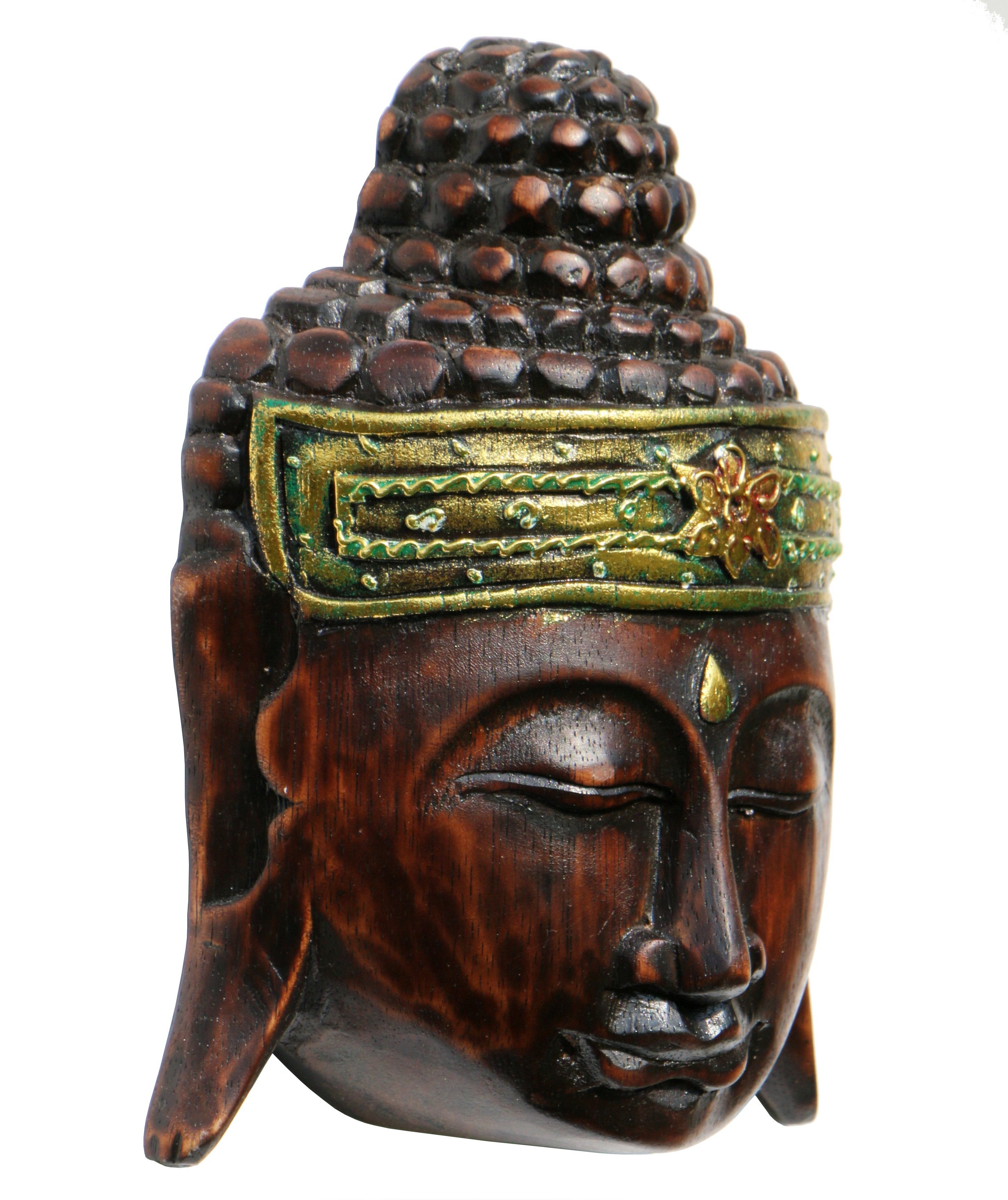 Wogeka Wanddekoobjekt Buddha-Maske zum aufhängen Wanddeko günstig online kaufen