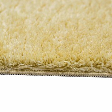 Teppich Wohnzimmer Shaggy Teppich Flokati weicher Lang- & Hochflor - Gold, Carpetia, rechteckig, Höhe: 18 mm