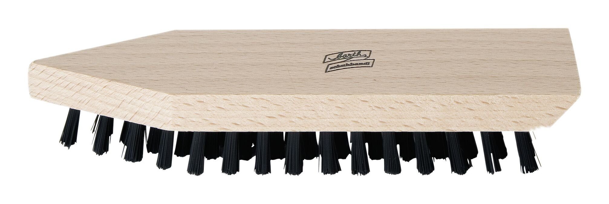 barth schuhbandl Schuhputzbürste, Schmutzbürste, dunkle Borsten