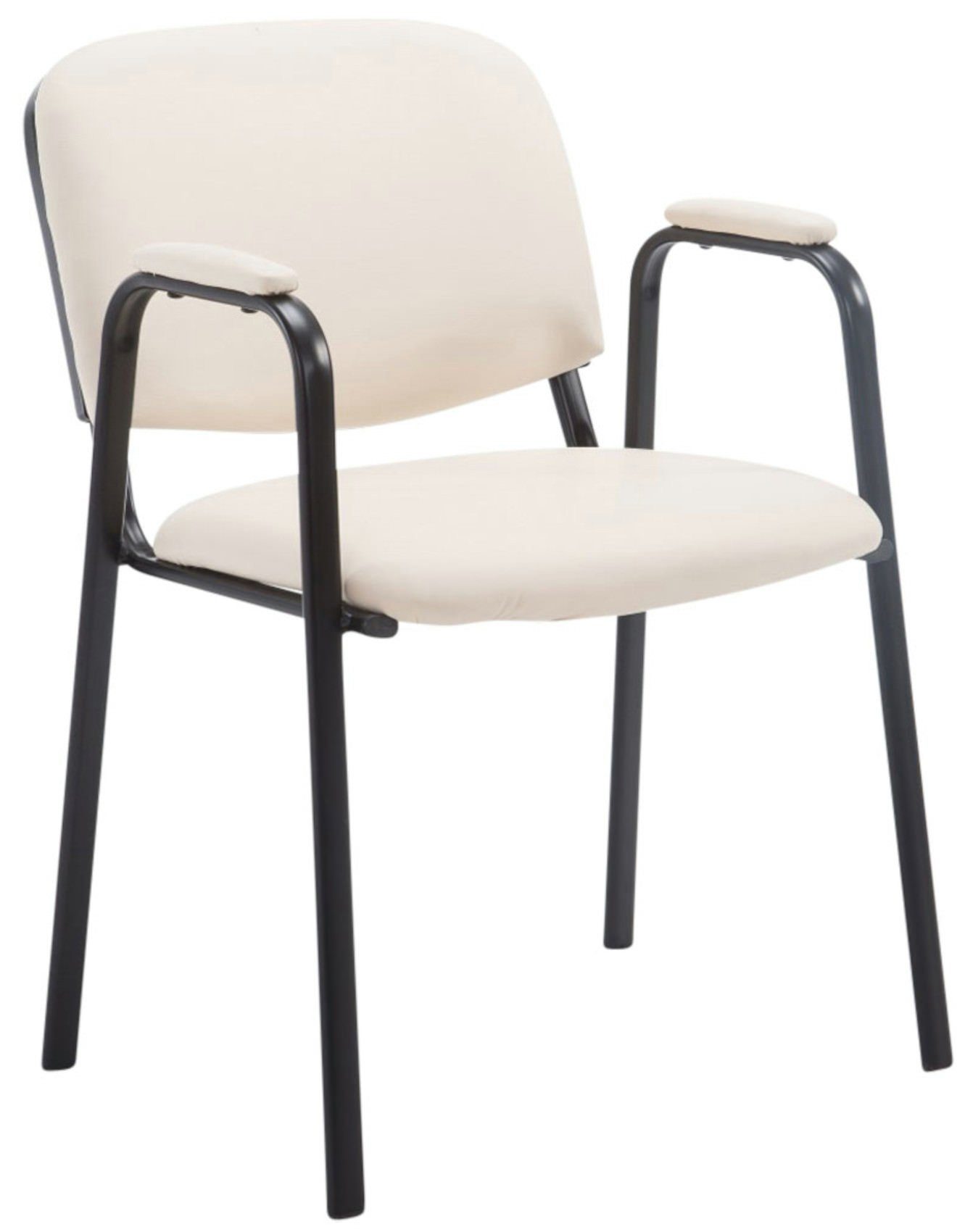 CLP Besucherstuhl Ken PRO Kunstleder (4er Set, 4 St), mit Armlehnen günstig online kaufen