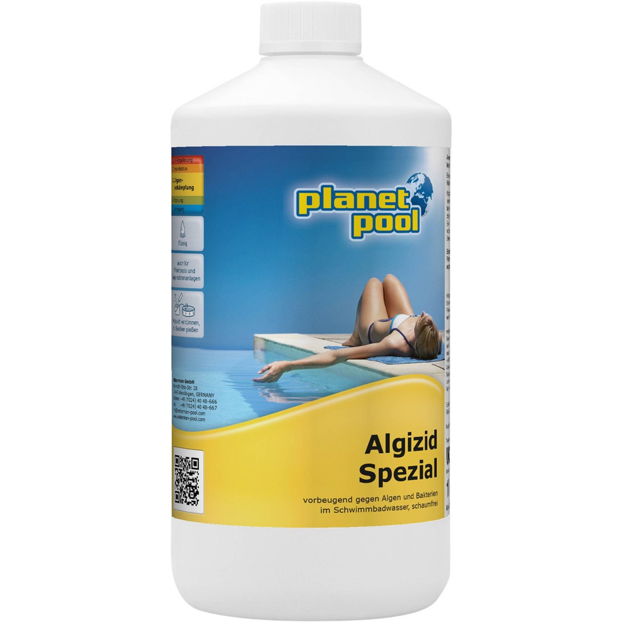 Planet Pool Poolpflege Planet Pool - Algizid Spezial, 1 Ltr.