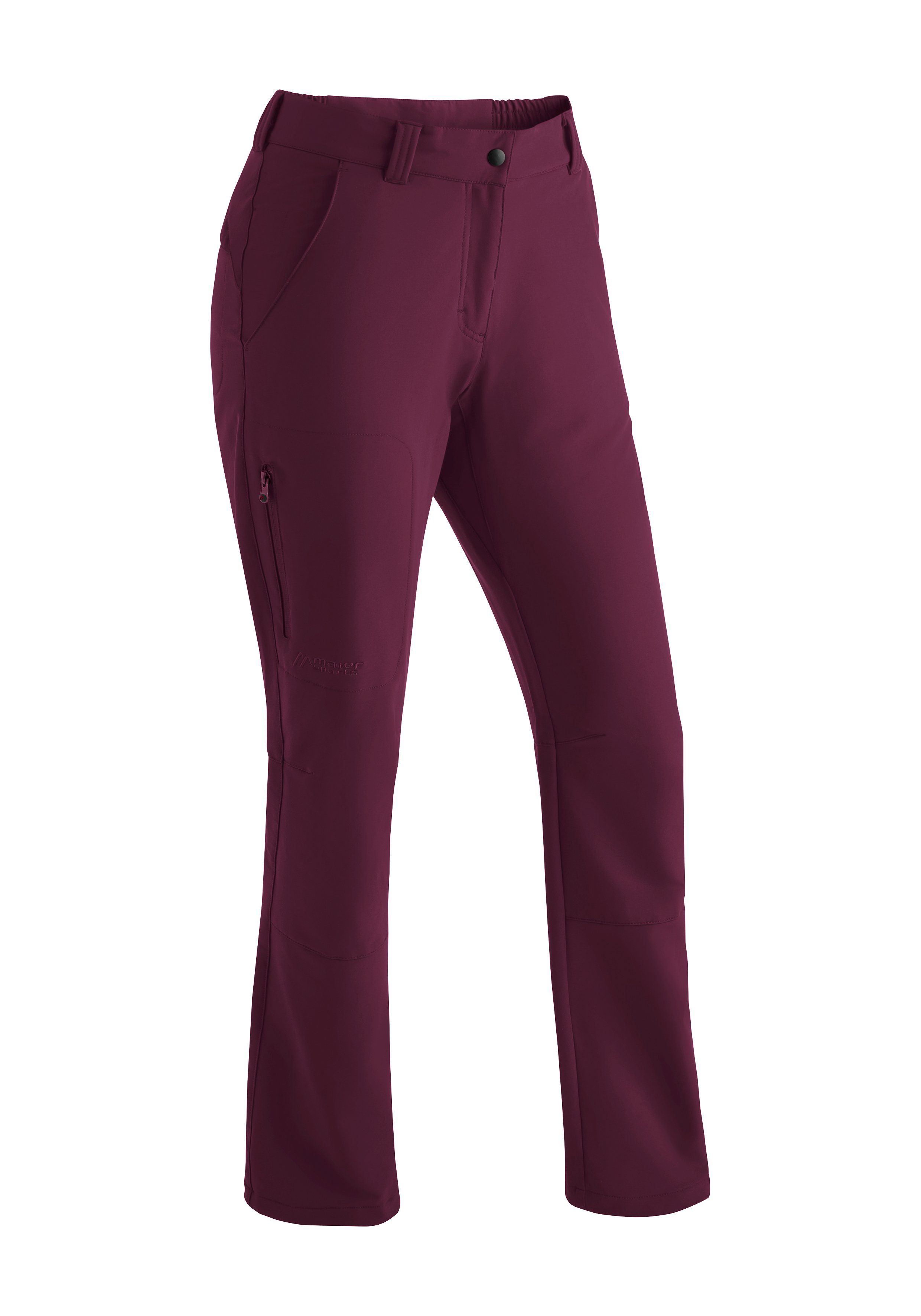 Funktionshose robust, Helga Maier magenta Warme Outdoorhose, Sports elastisch sehr