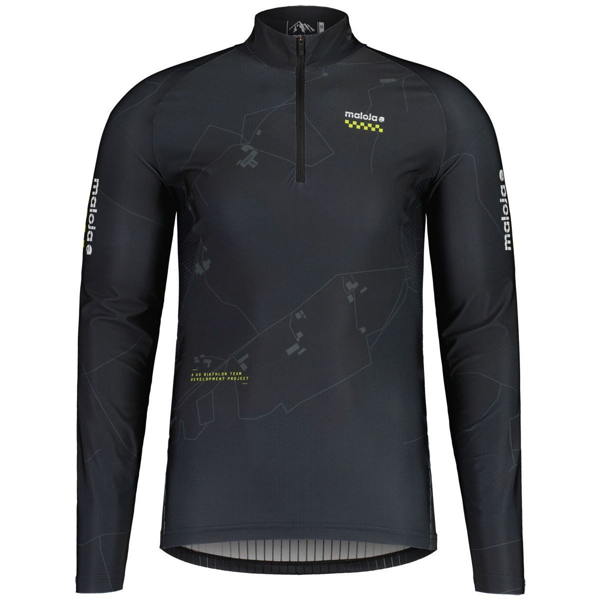Maloja Kurzarmshirt FEDEM. Shirt Hochfunktionales Langlaufshirt, entwickelt für Wettkämpfe und