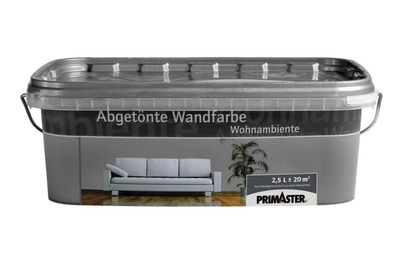 Wandfarbe Primaster Wandfarbe Wohnambiente 2,5 L stahl