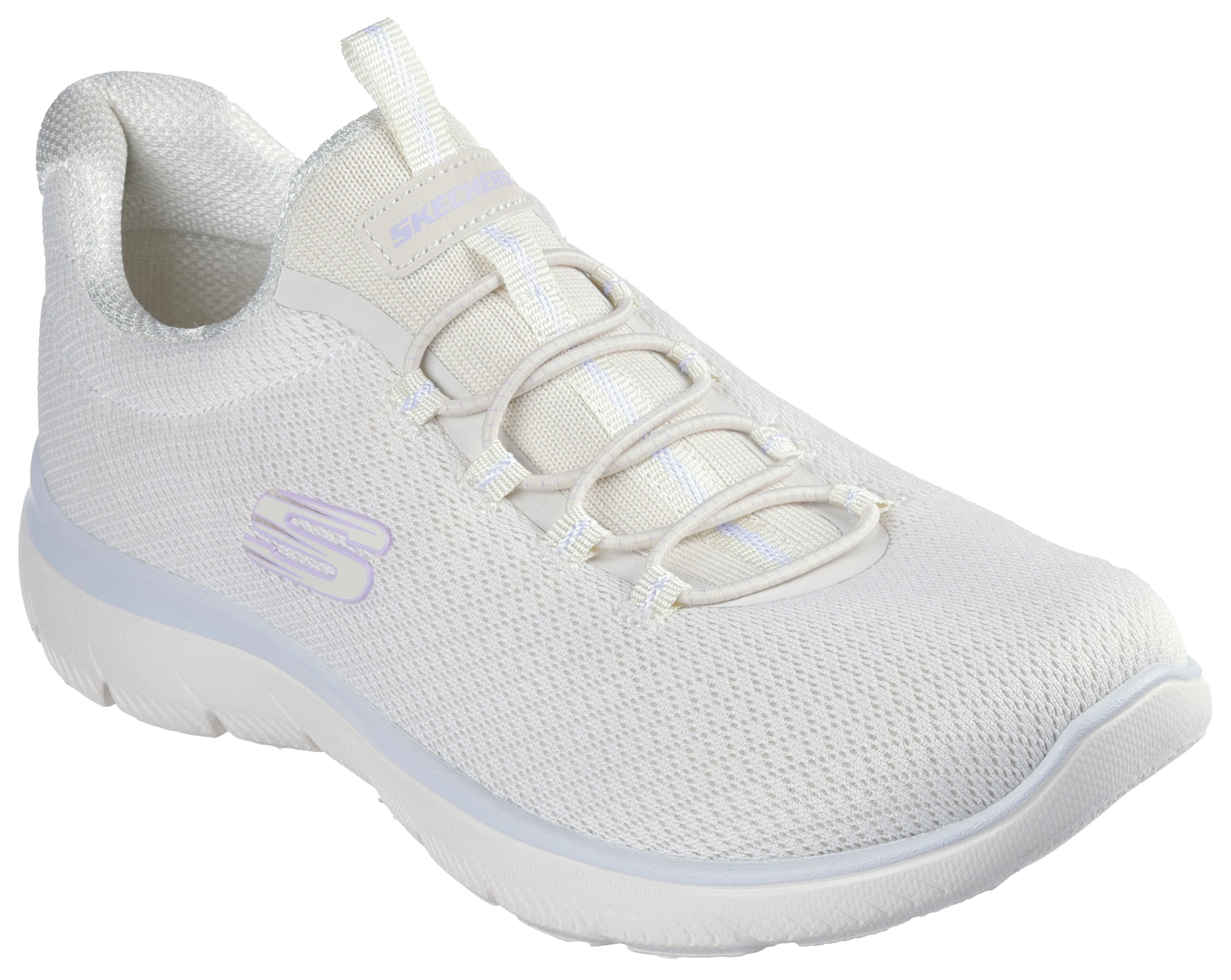 Skechers SUMMITS-SUMMER BLUSH Slip-On Sneaker, Schnürschuh, Slipper, Sneaker mit Memory Foam