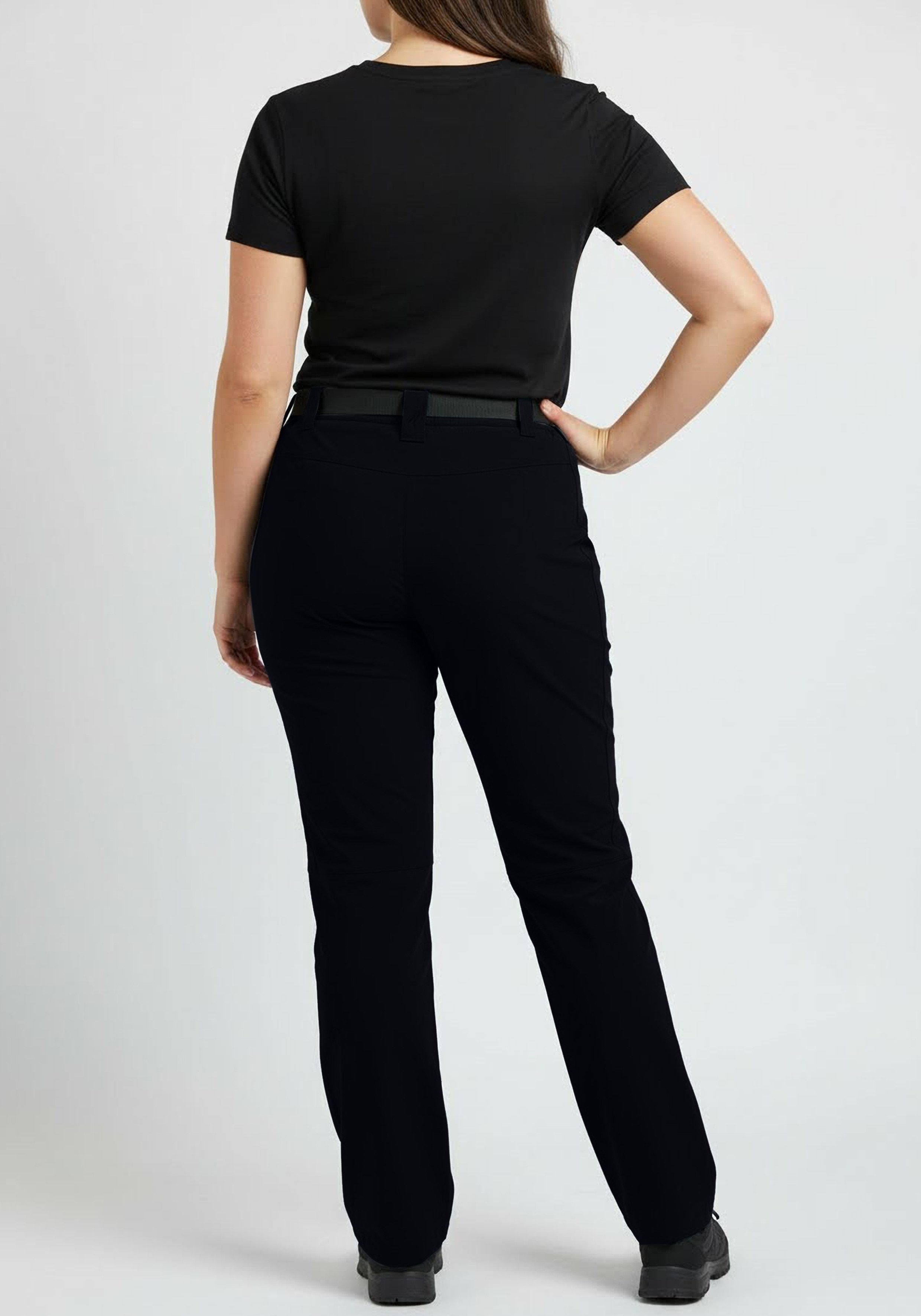 Maier Sports Outdoorhose DA-HOSE LINING EL. LULAKA WINTER mit vier Reißverschlusstaschen, aus 4-Wege-Stretchmaterial