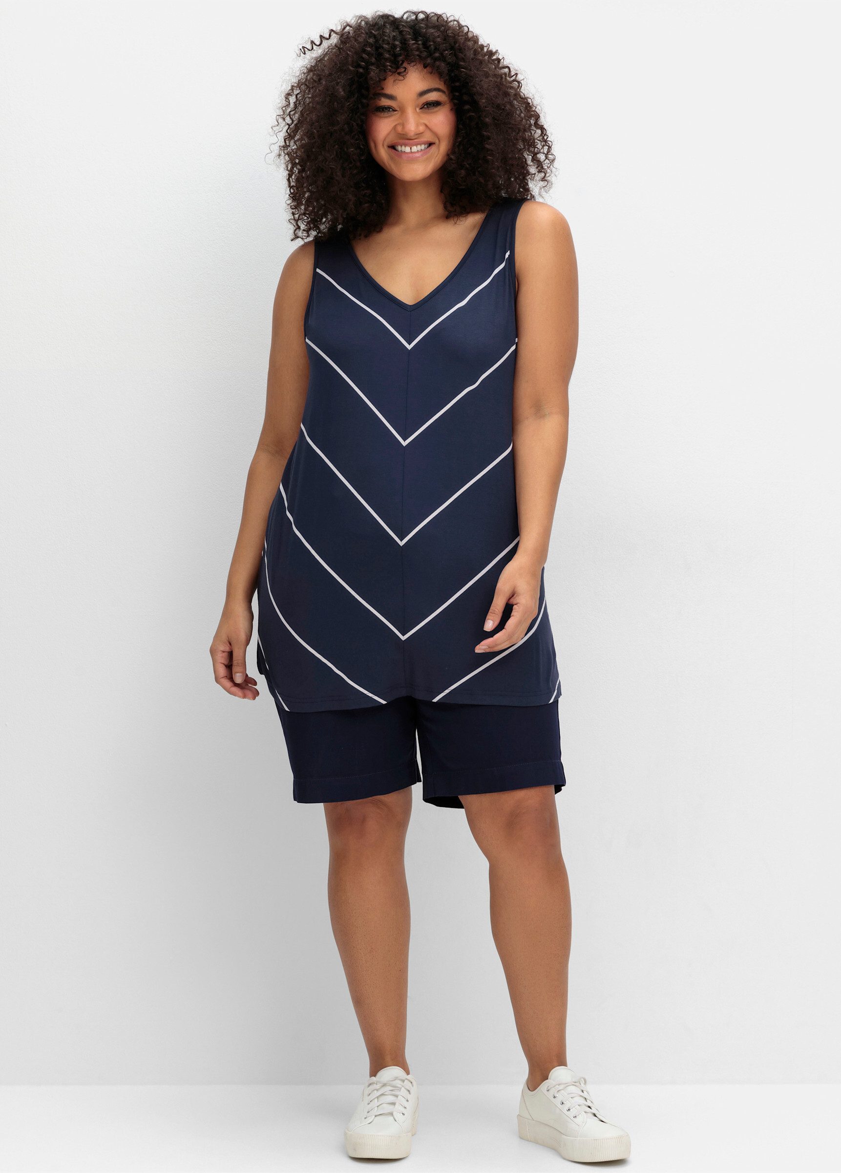 Sheego Shirttop Longtop . günstig online kaufen