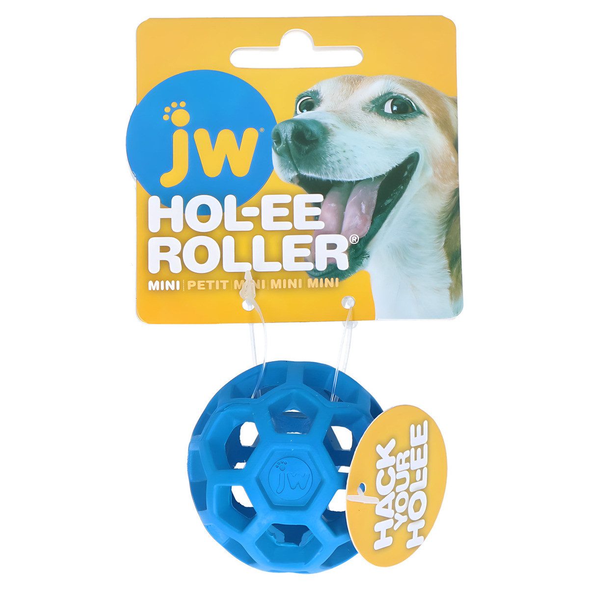 Tierball Hundespielzeug Hol-ee Roller blau