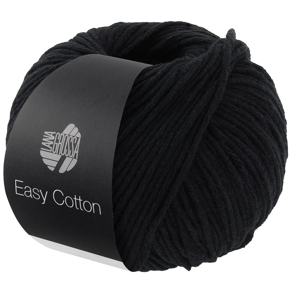 LANA GROSSA EASY COTTON Häkelwolle, 123 m (Weiches Garn für Strick- und Häkelprojekte), 50 g
