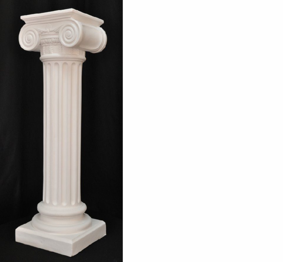 JVmoebel Skulptur Griechischer Antik Stil Säulen Säule Kolumne Blumen Ständer Deko 1048