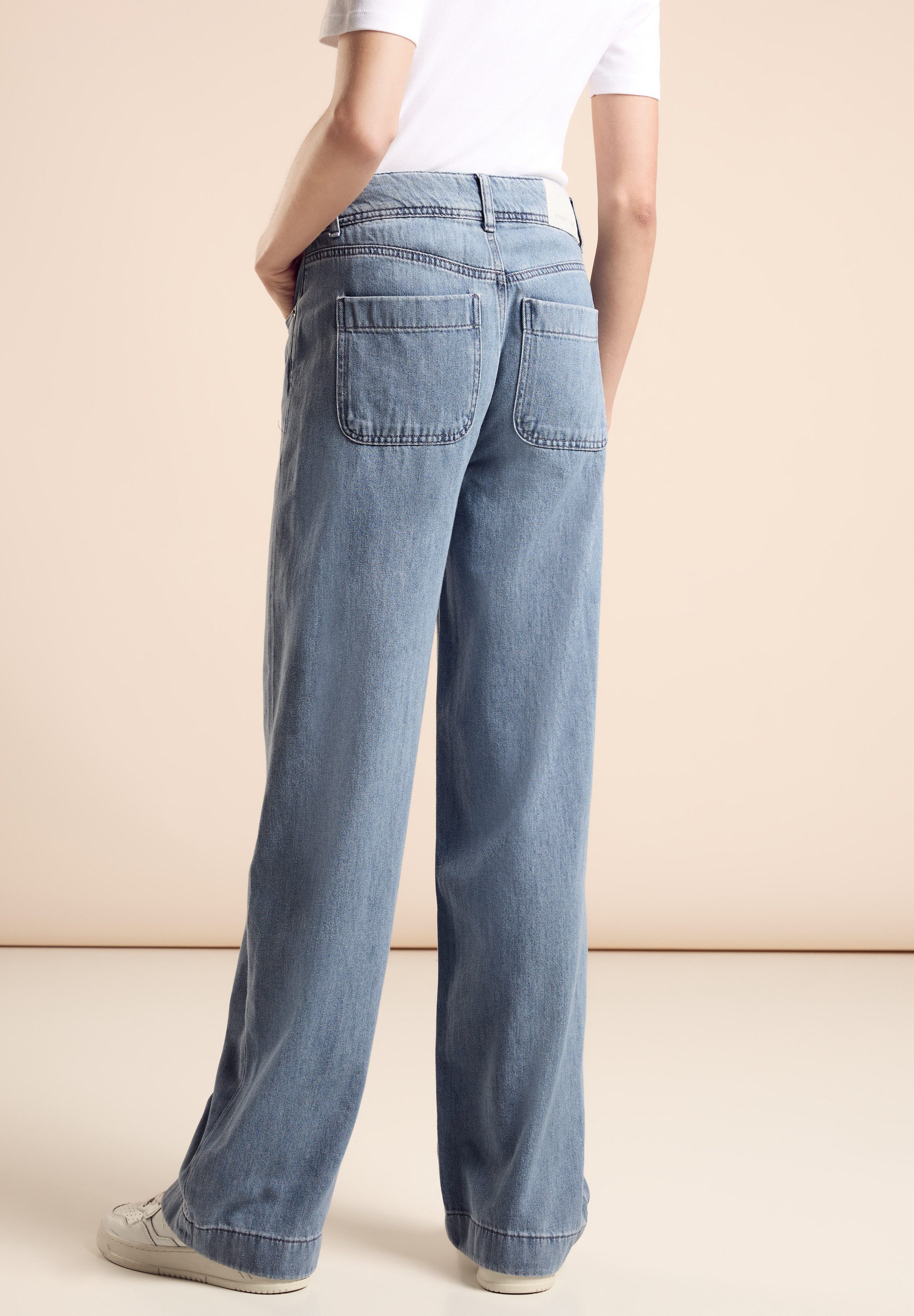 STREET ONE Weite Jeans im Five-Pocket günstig online kaufen
