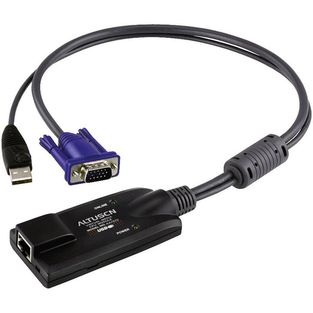 KA7570 VGA-auf-KVM-Adapterkabel mit USB-Steckern Computer-Adapter