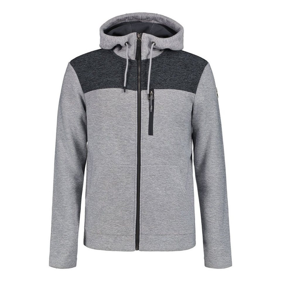 Icepeak Strickjacke Azle mit weichem Fleece innen