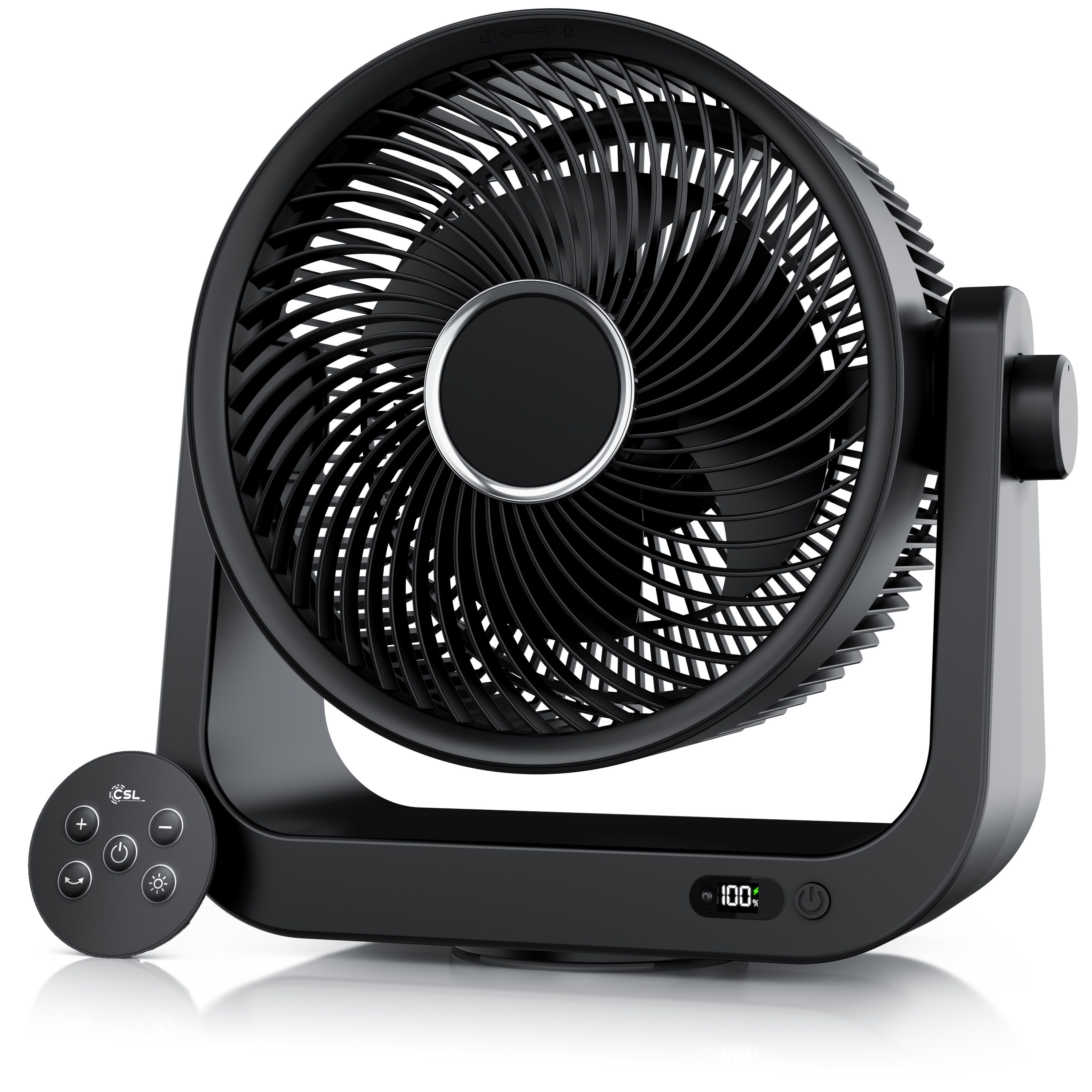 CSL Akku-Standventilator Tischventilator, USB Mini Desk günstig online kaufen