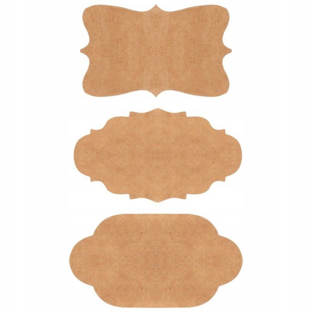 Ruhhy Etiketten KlebFix 300 - Selbstklebende Etiketten für den Alltag, Vielseitige Anwendung mit 3 verschiedenen Aufklebermustern.