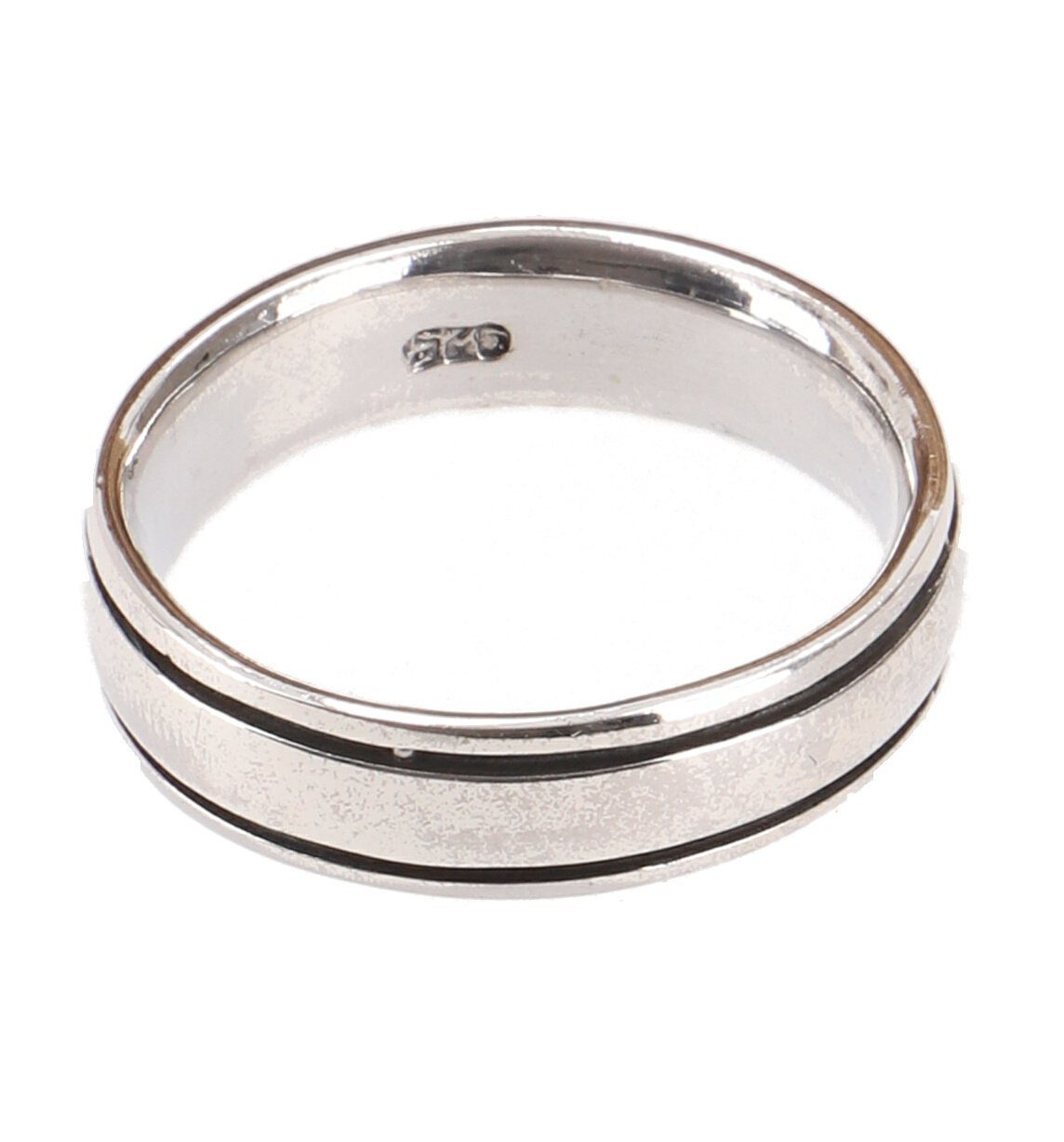 Guru-Shop Silberring Silberring, Boho Style Ethno Ring - Modell 34 60 (19,1 mm)