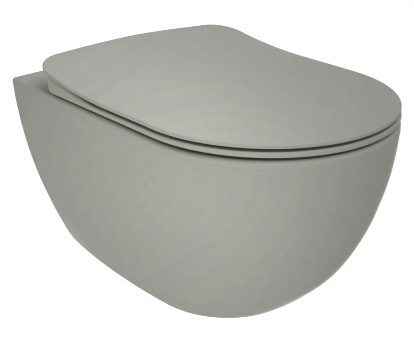 Creavit Tiefspül-WC FE322-11CG00E-0000, Spülrandlos günstig online kaufen